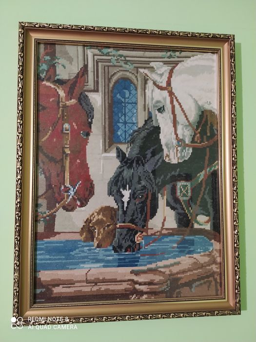 Конете на водопой