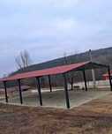 Vând hală metalică de pe stoc