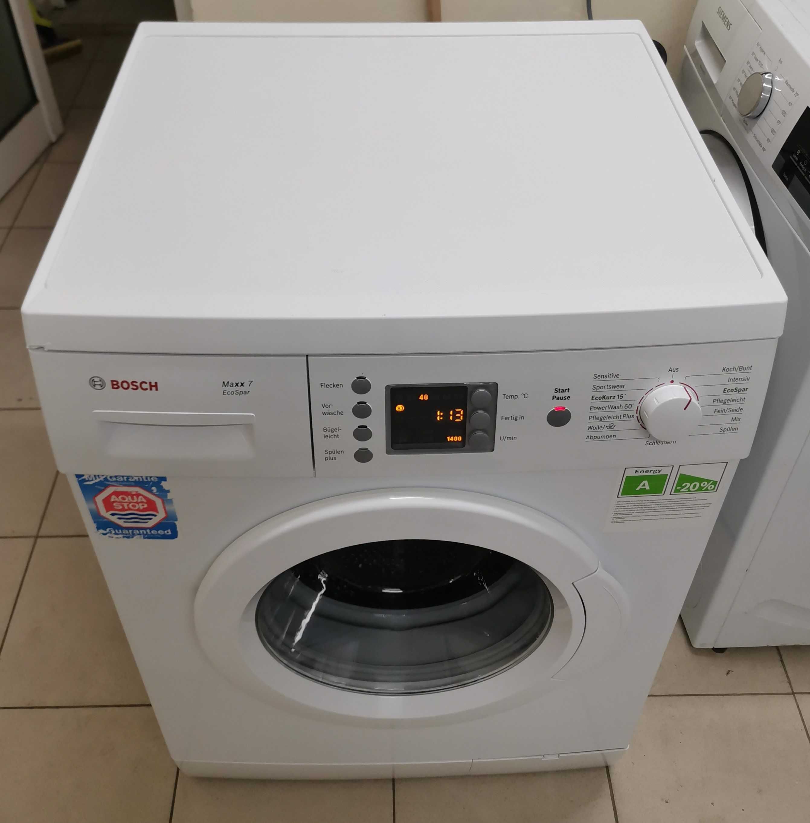 Пералня BOSCH MAXX 7 A+ -20% 7кг/ГЕРМАНИЯ