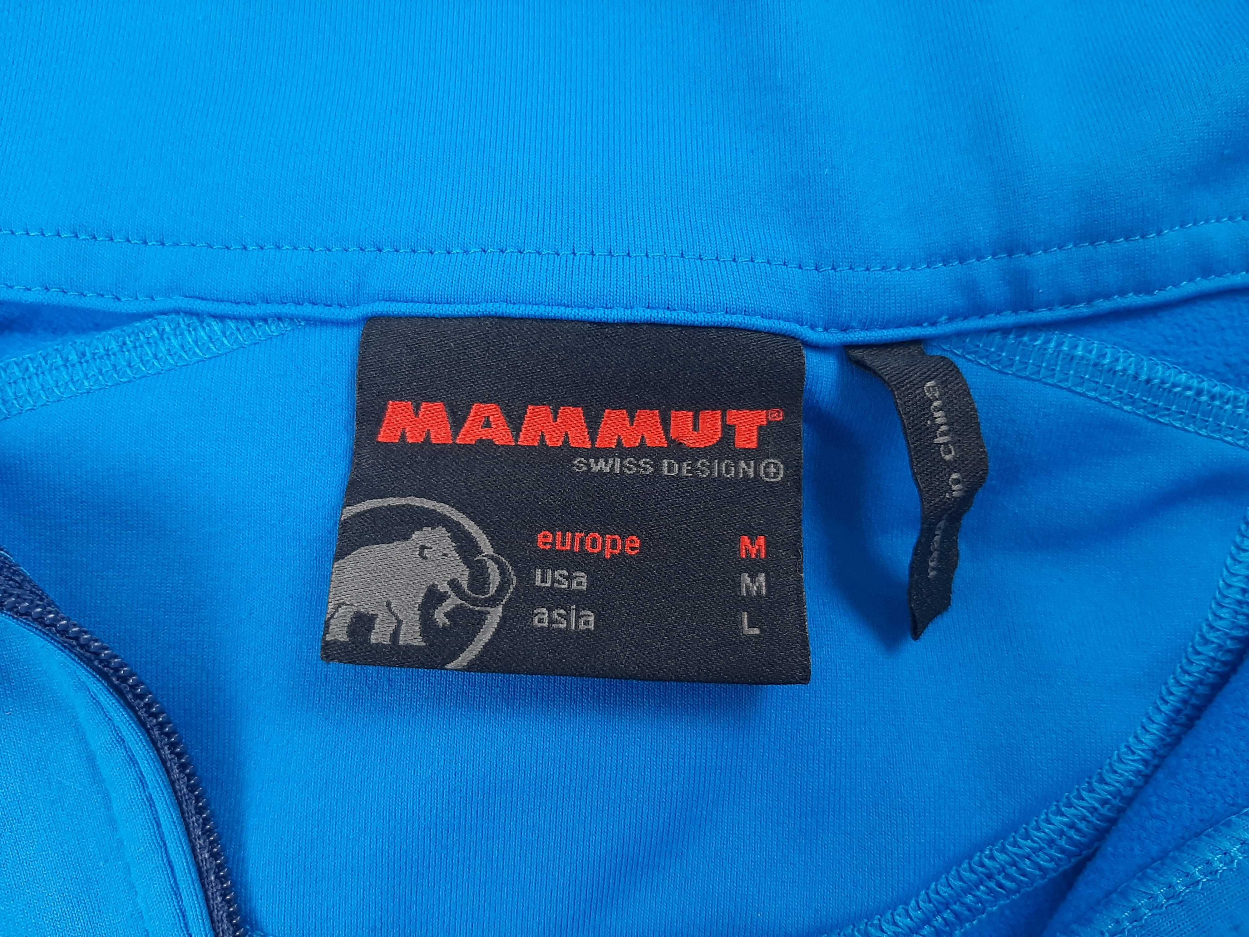Mammut Zip Long Sleeve Top - Oригинална мъжка блуза с цип р-р M