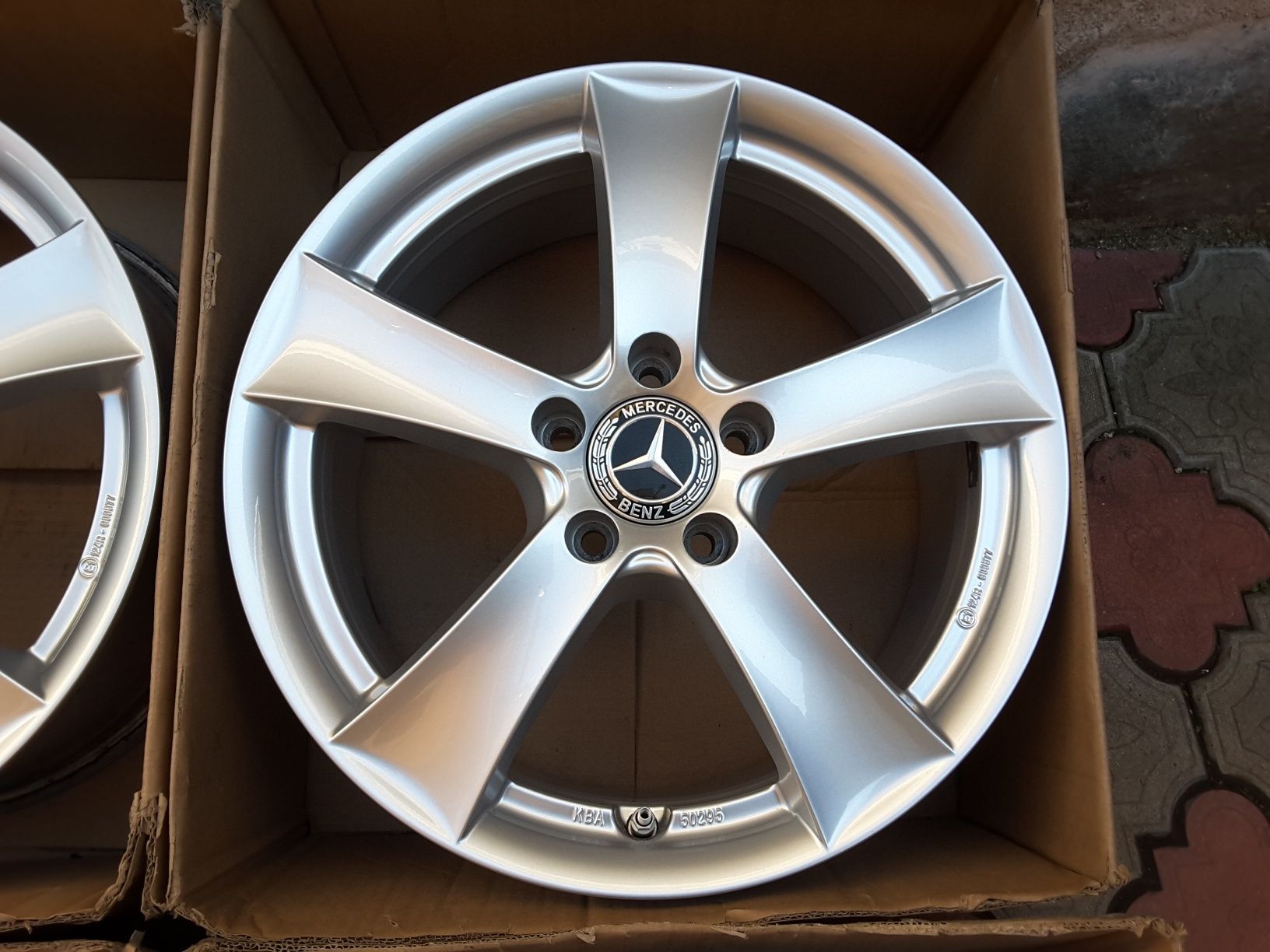 jante aliaj 17; 5x112; Mercedes E class w211,w213, GLC, GLK, Vito w447