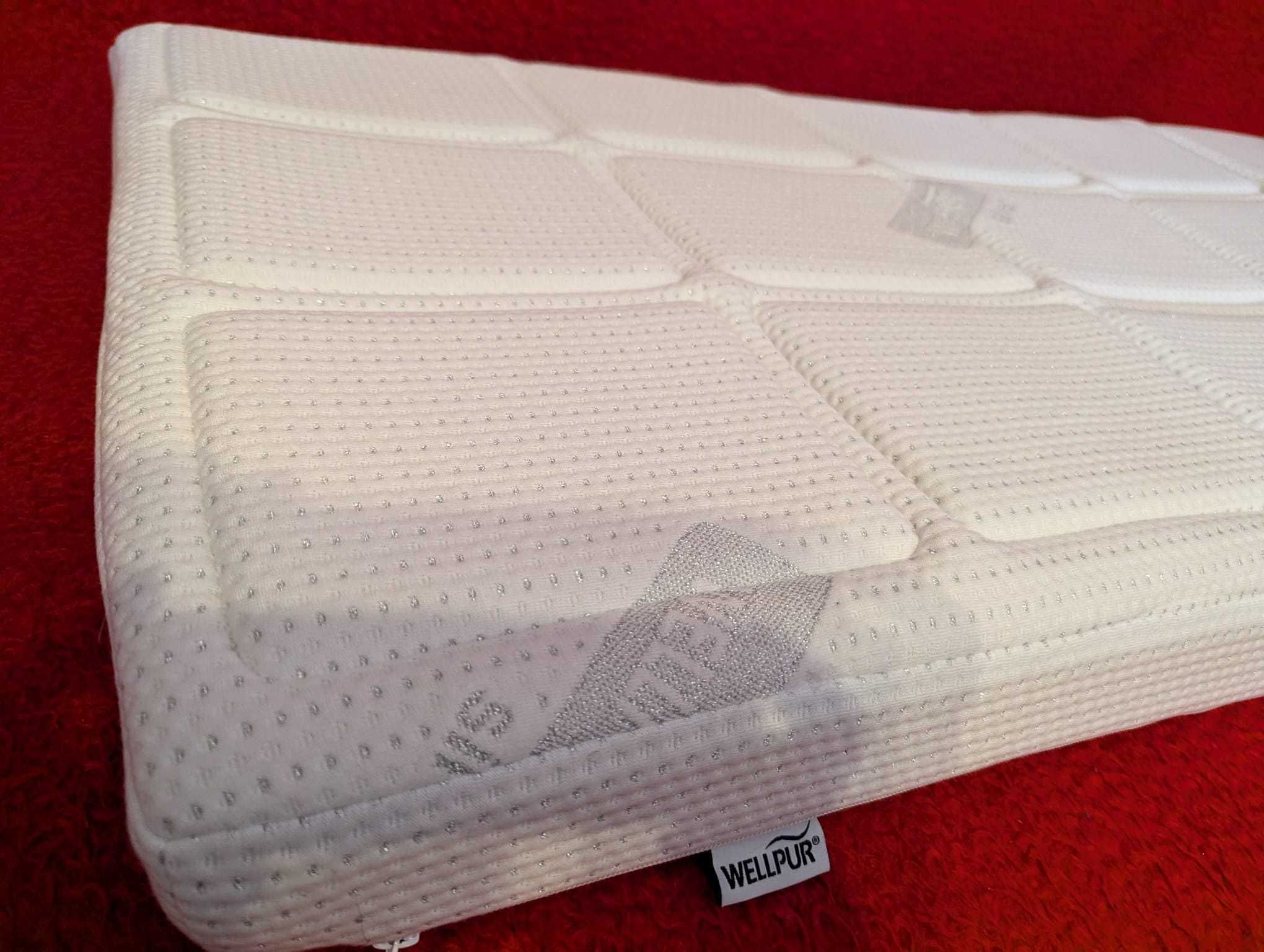 Saltea Wellpur pătuț bebe 120x60