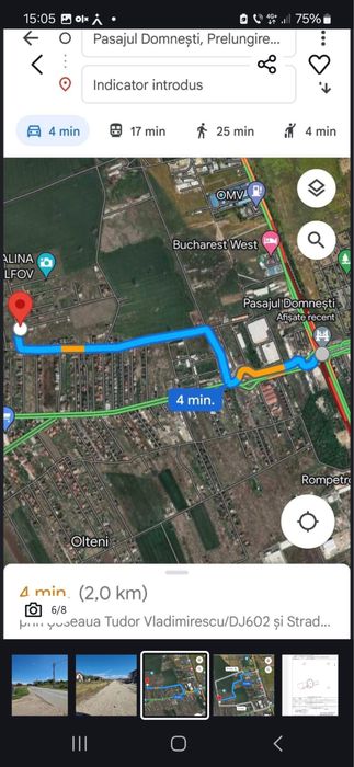 Teren intravilan Domnești – 524 mp, lângă JYSK