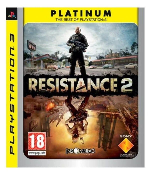 RESISTANCE 2 PS3 Platinum.