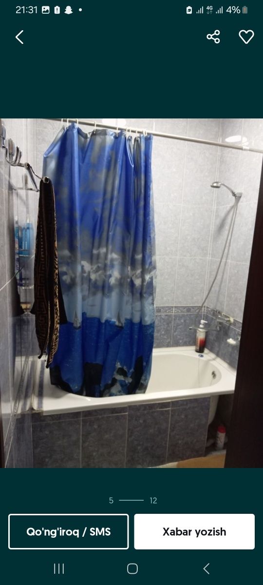 Qizlaga kvartira sampi