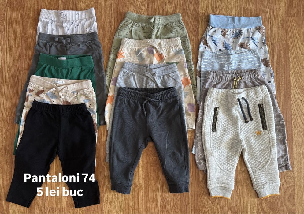 Lot pantaloni, marime 74