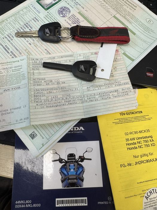 Honda NC750X ABS,Traction Control 35Kw cat.A2