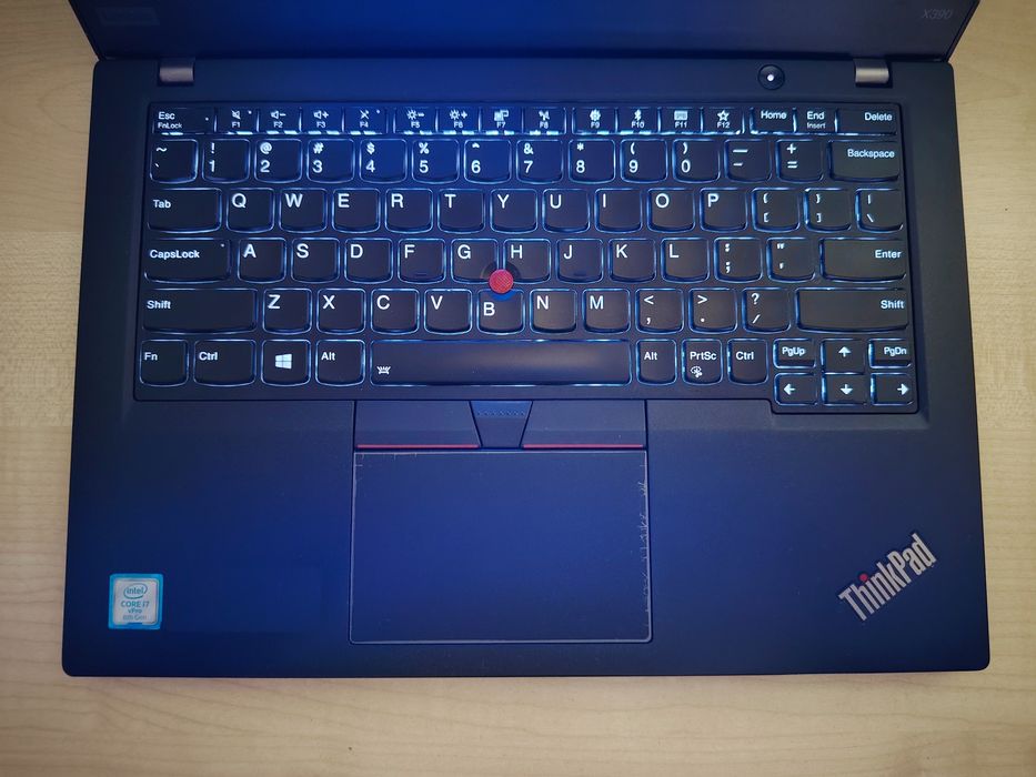 ThinkPad X390 14" IPS FHD/CORE i7-8665U/16GB DDR4/256GB NVMe/Подсветка