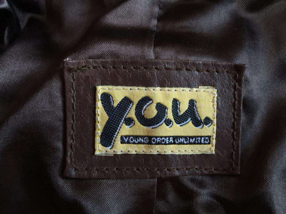 Geaca / jacheta piele dama maro - masura 34-36 (XS-S) - ca noua