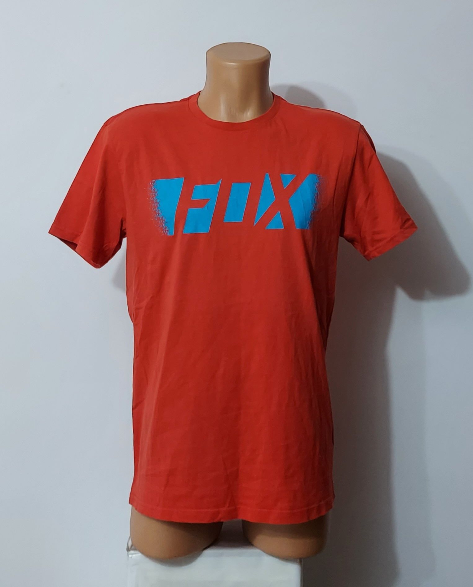 Tricou FOX Pragmatic, mărimea M Roșu, 100% bumbac (man)