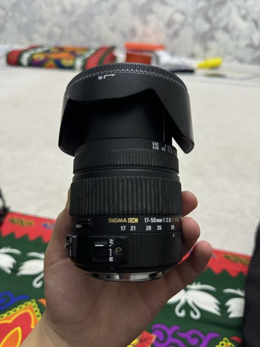 Sigma f2.8 17-50 mm