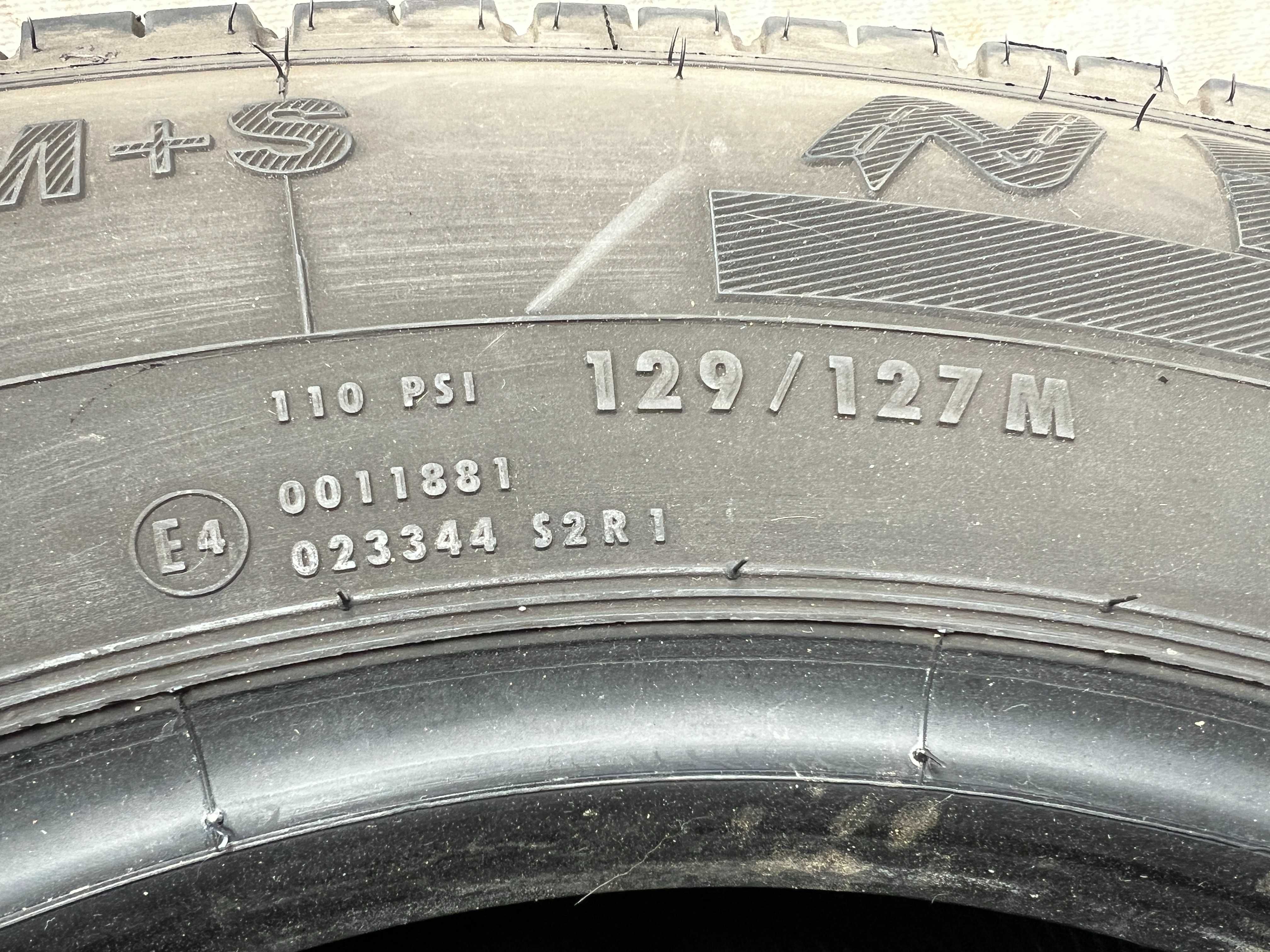 4 Тежкотоварни гуми 225/75R17.5 Continental LDR1+129/127M 900лв. С ДДС