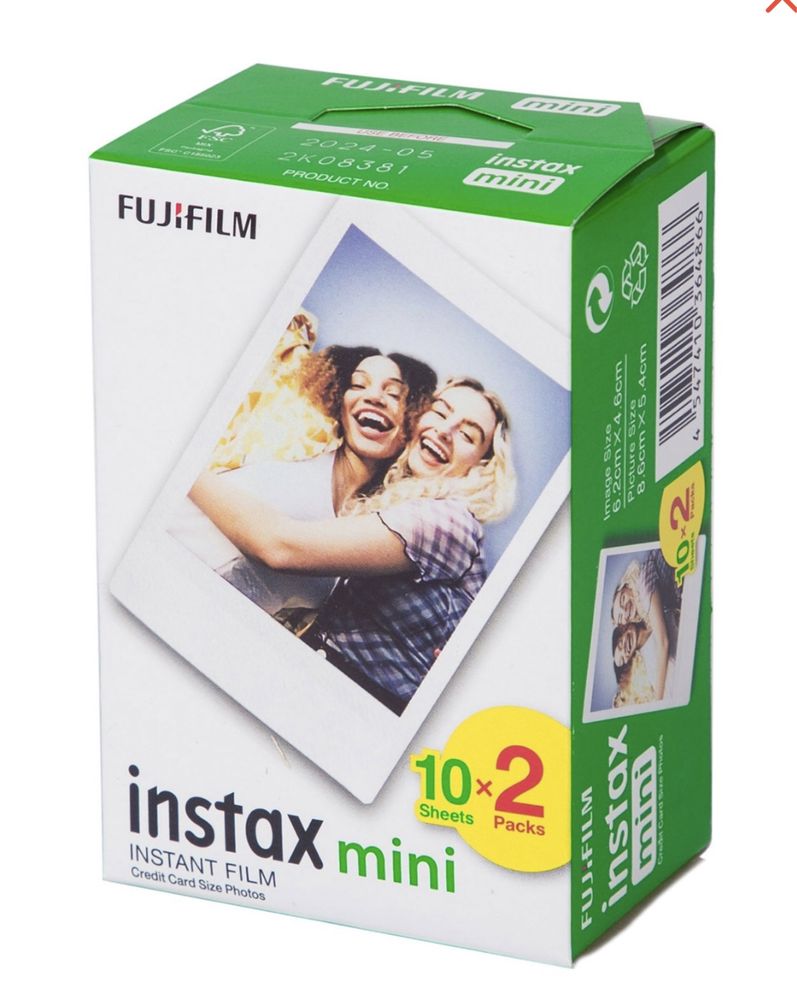 Картридж касета пленка Instax mini Инстакс мини.