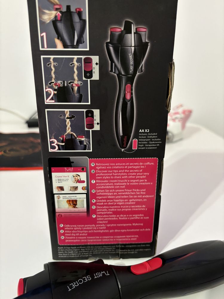 Ondulator de Par Codite Babyliss Paris Twist Secret