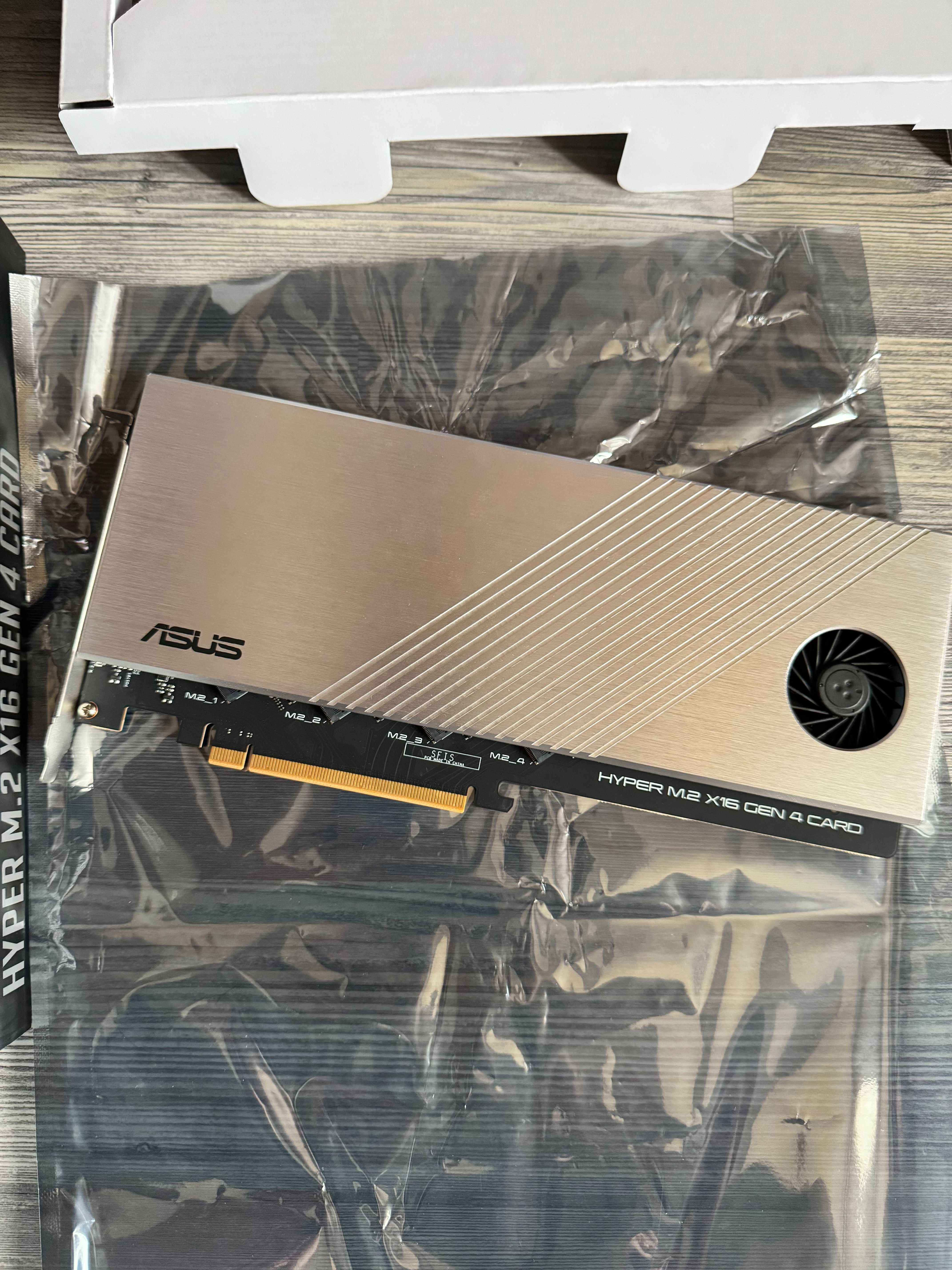 Asus Hyper M.2 x16 GEN 4 карта за NVME SSD