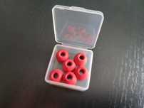 Bureti casti audio in ear, spuma memory, marime L
