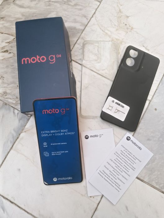 Motorola Moto G04 перфектен като нов