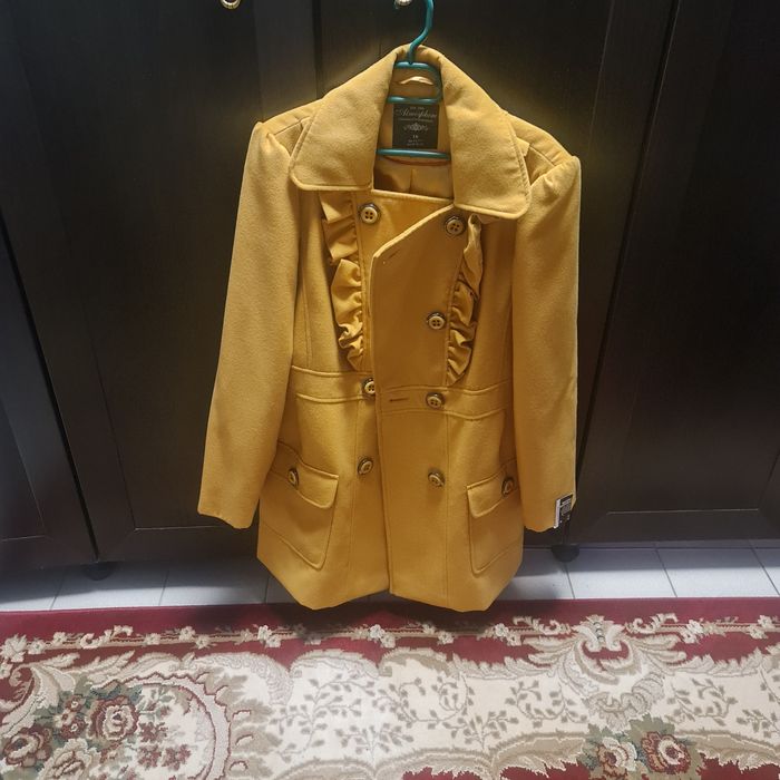 Palton Atmosphere mărimea 40 culoare muștar Nou