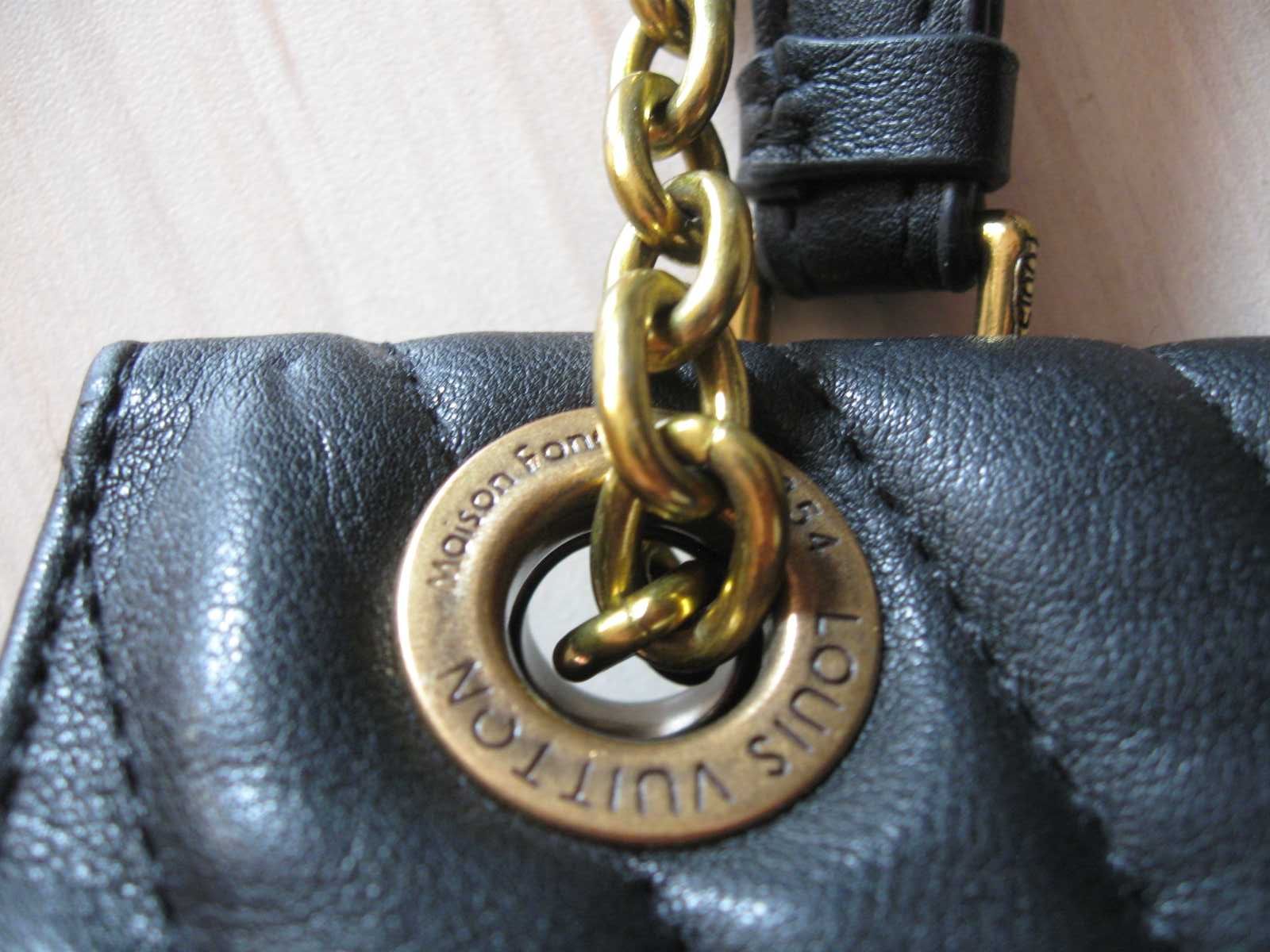 Louis Vuitton оригинална дамска чанта естествена кожа