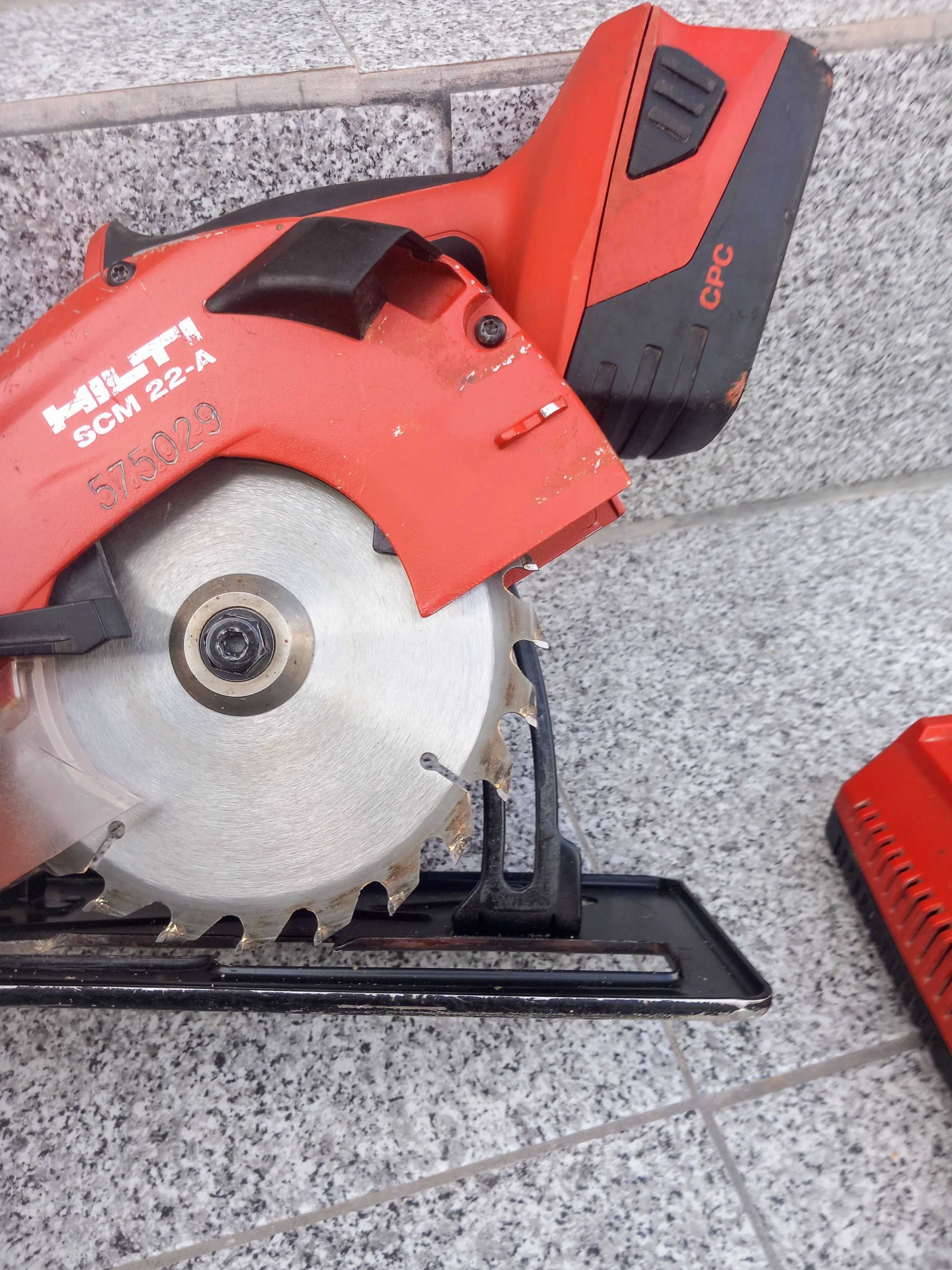 Hilti SCM 22-A Акумулаторен циркуляр за метал