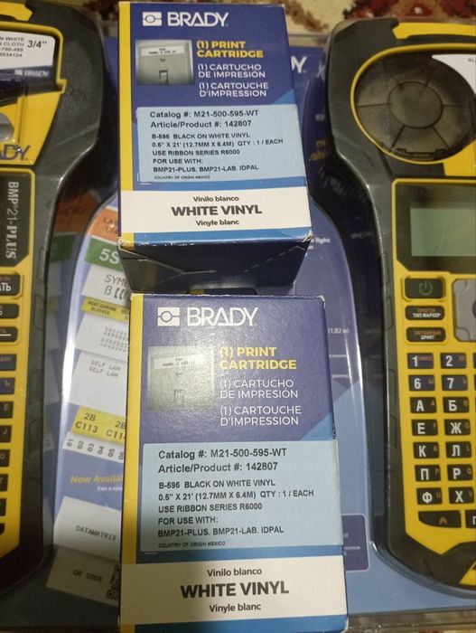 Принтер Brady M210 для монтажников и маркировки m21 375