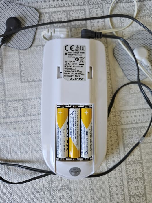 Electrostimulator muscular Sanitas