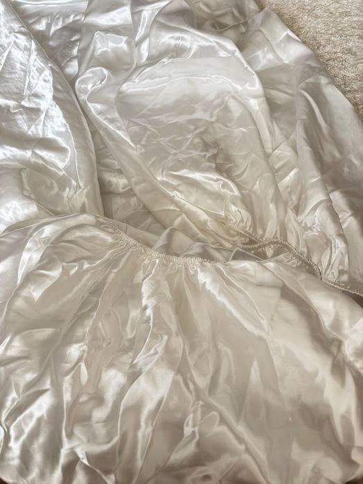 Вискозен чаршаф тип сатен