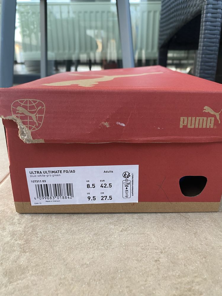Ghete fotbal puma ultra ultimate