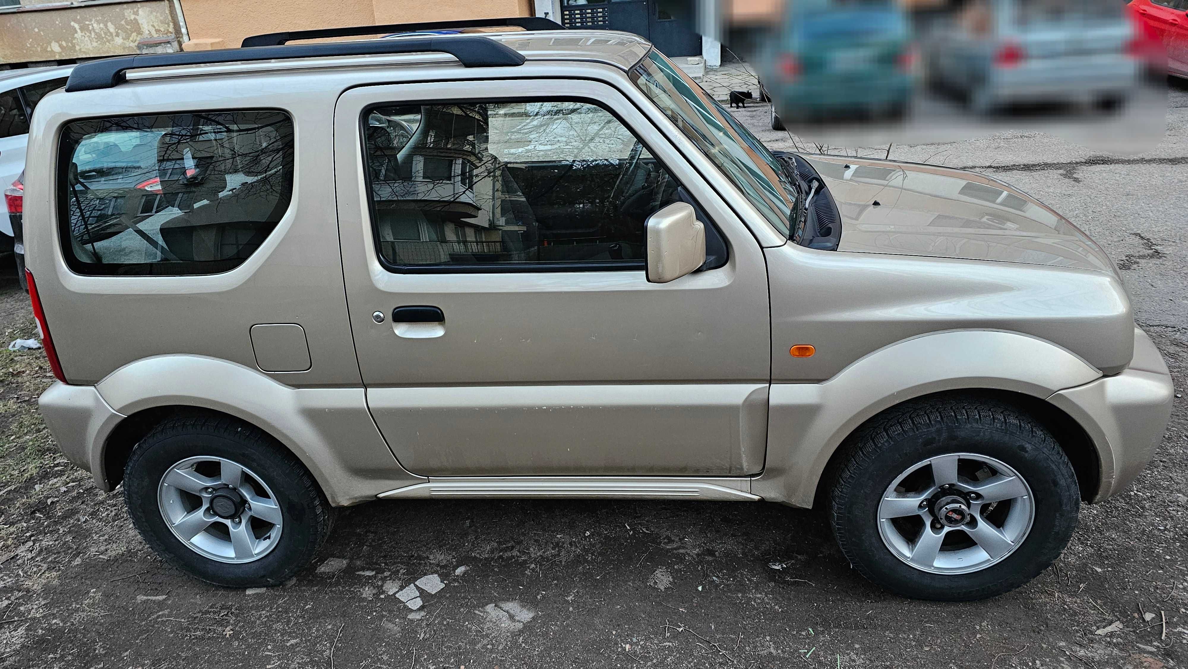 Suzuki Jimny на 146700 км, с газова уредба, лети джанти, багажник HAKR