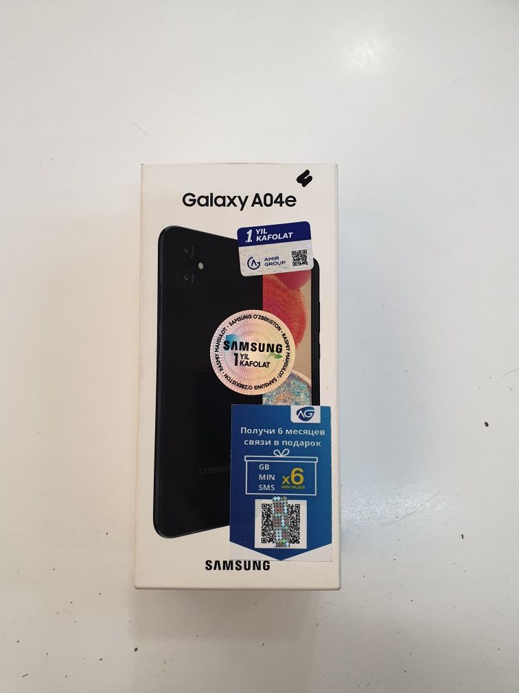 Samsung Galaxy A04e 3/32GB Чёрный