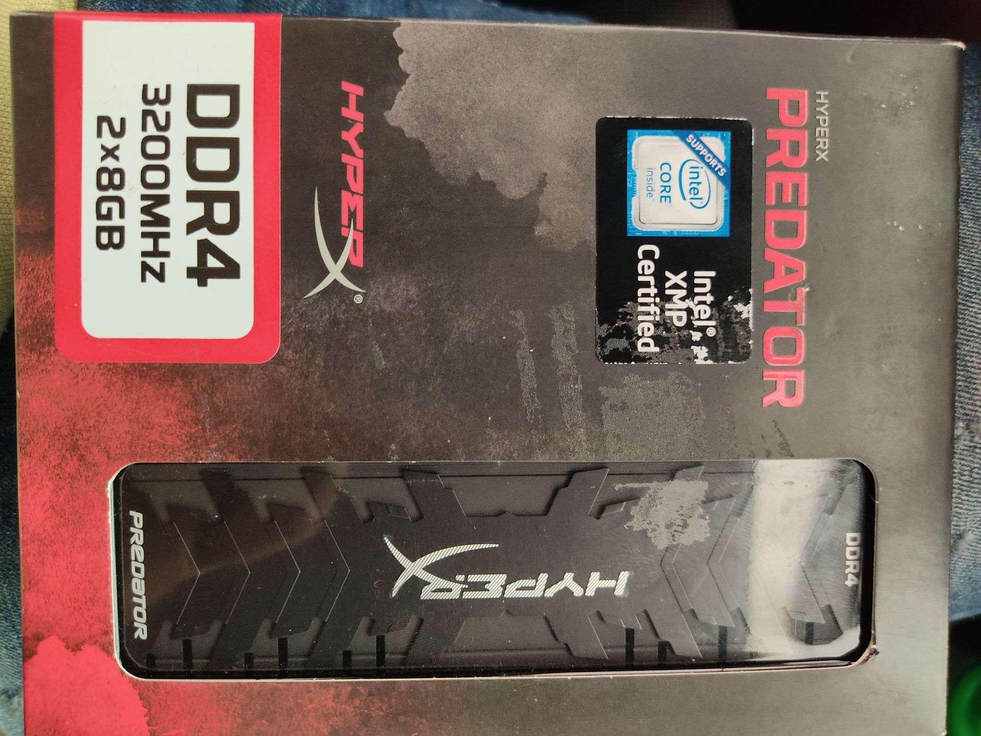 Ram ddr4 3200 MHz 2x8 GB HyperX Predator