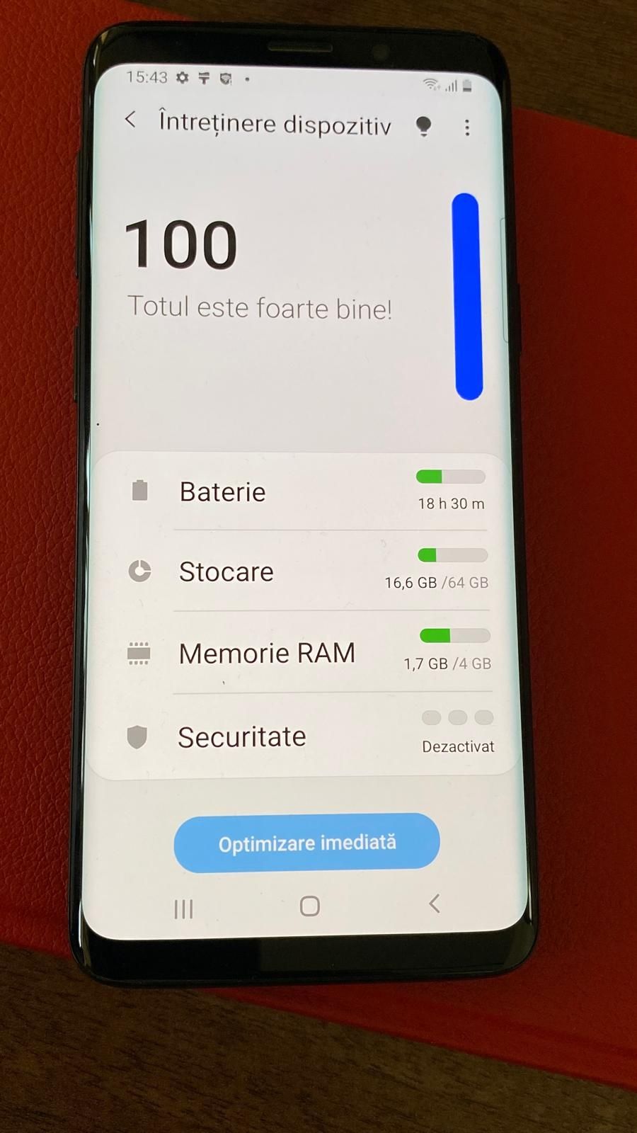 Samsung s9 impecabil