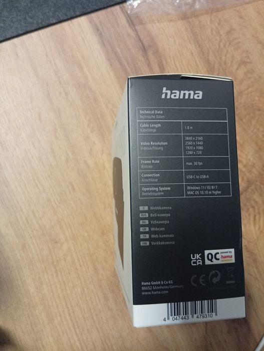 Hama C-900 PRO 4K – готова да ви покаже в най-добрата светлина