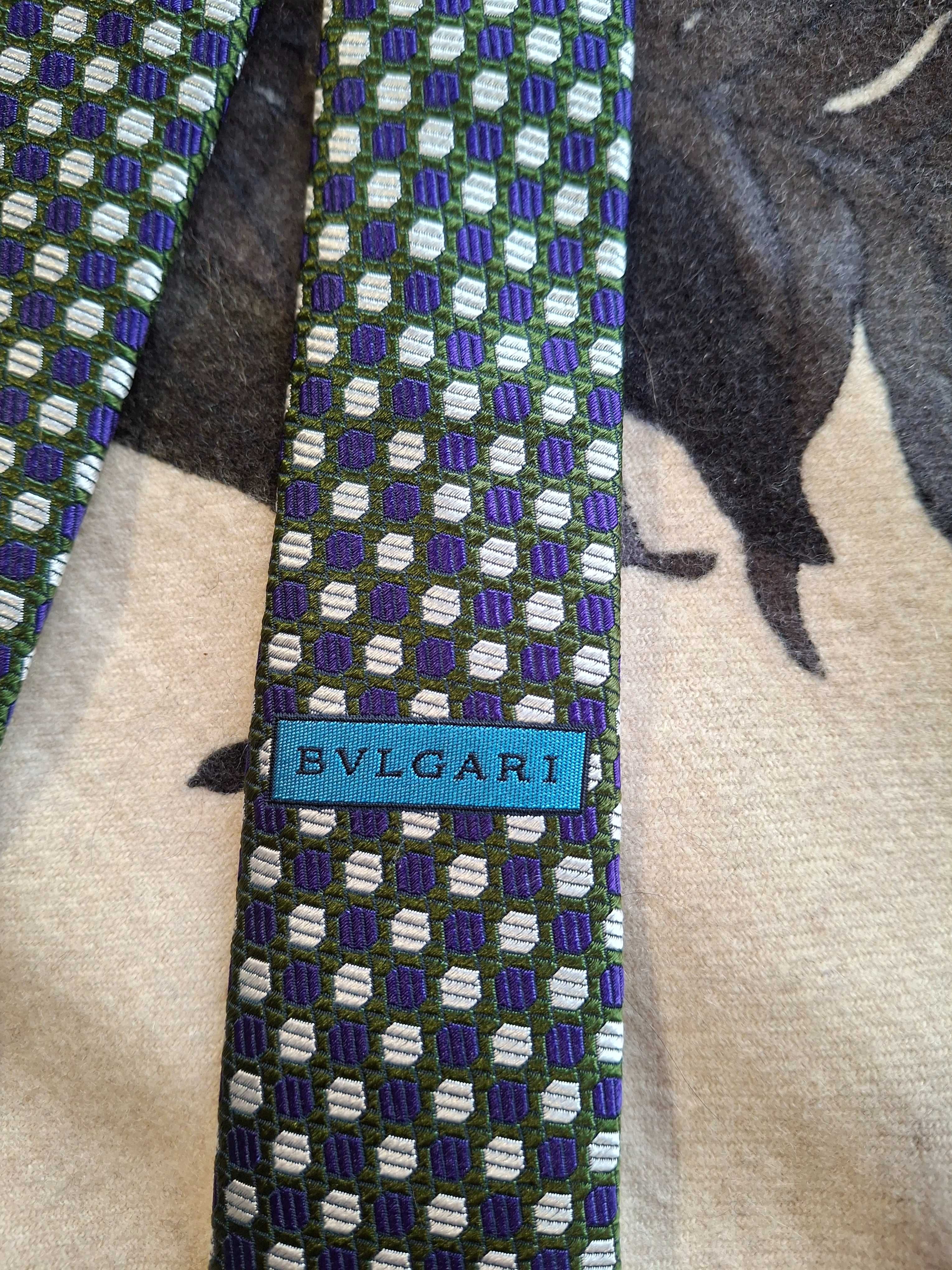 Вратовръзка Bvlgari коприна в перфектно състояние