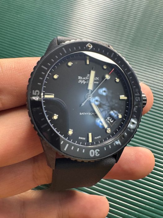 Blancpain Batyscaphe 43mm Black Ceramic