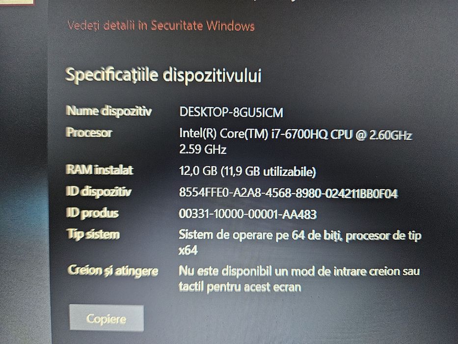 Asus R510VX I7 12GB RAM 1TB+120GB