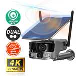 Camera de Supraveghere WiFi, Panoramica TSS-Y6-W,cu Panou Solar
