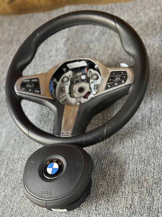 Volan M-pachet Bmw seria 3 G30 1 F40  4 G26 Padele vibratii