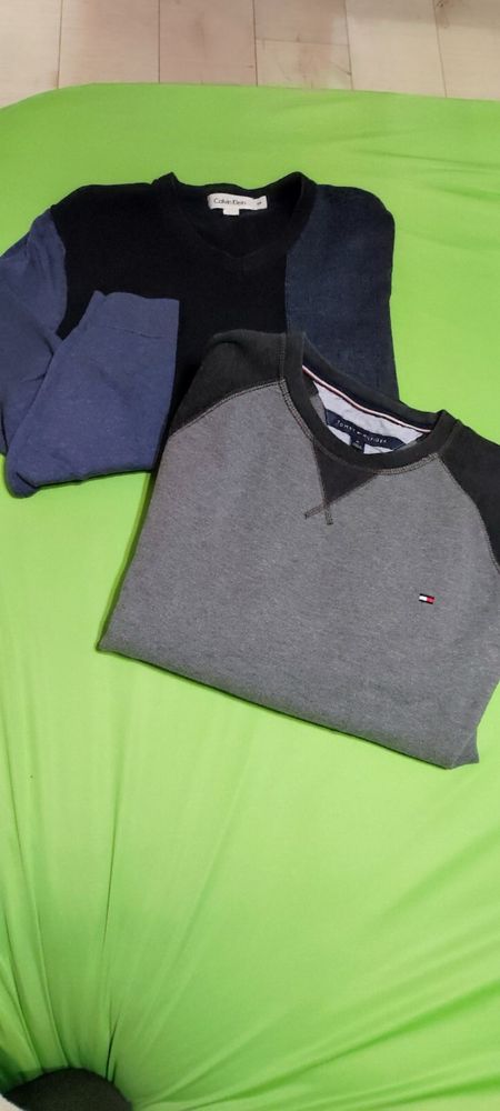 Пуловери CK и Tommy Hilfiger