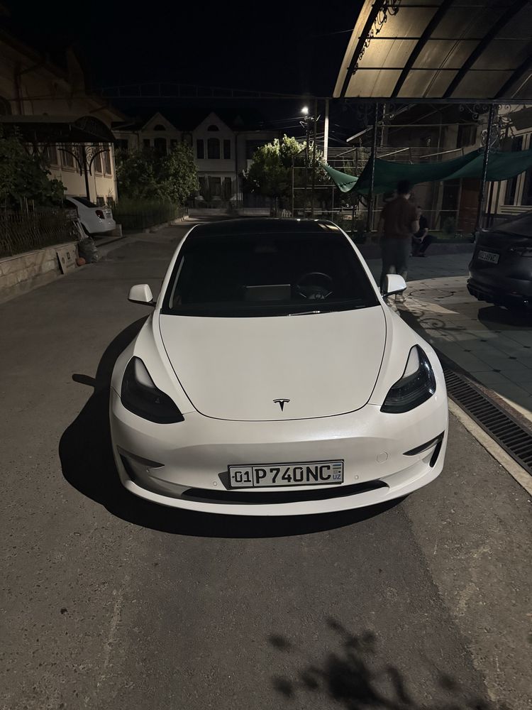 tesla model 3 dual motor, long range, 2022 yil, amerikanskiy