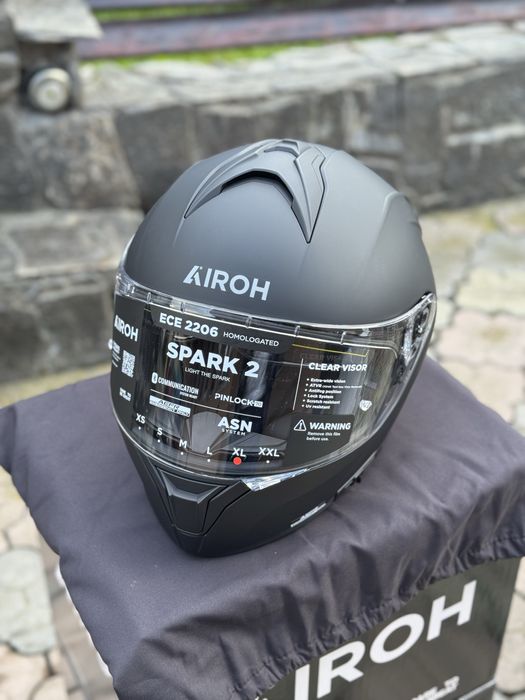Casca moto integrala - Airoh SPARK 2 - Culoare negru mat