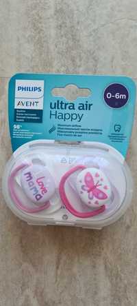 Залъгалки Philips Avent Ultra Air Happy 0-6 месеца