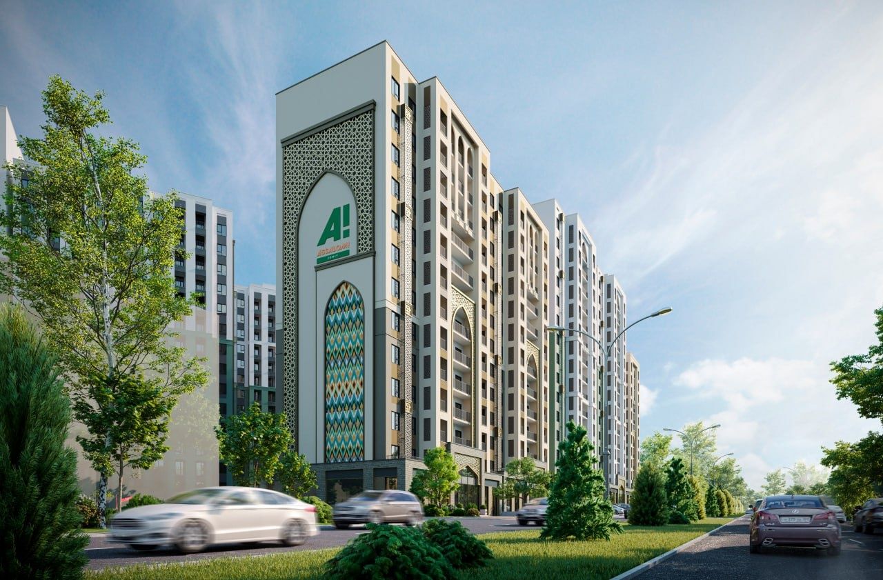 2 комн.евро Ассалом Джами Голден Хаус. Assalom Jomiy Golden House