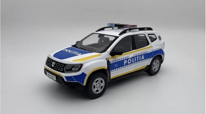 NOREV DACIA DUSTER “Poliția” machetă auto scara 1:43 (10cm)