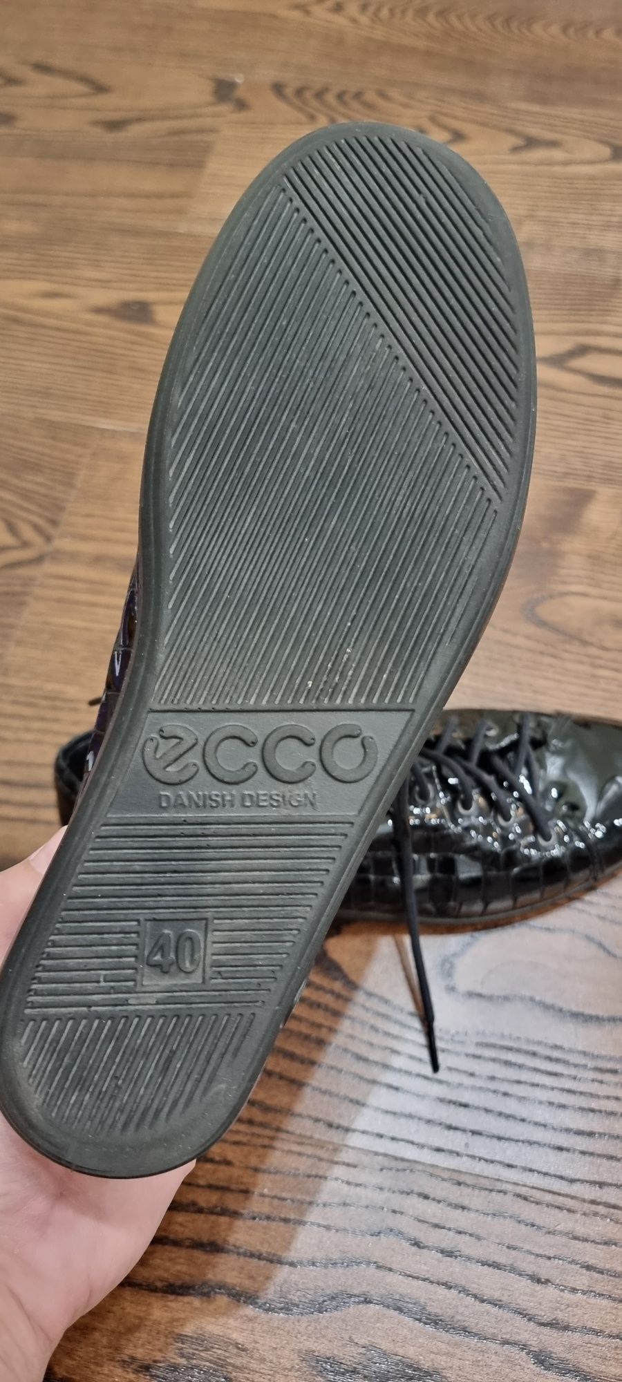 ECCO ботинки макасы 39-40