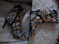 Боти на ток Versace jeans couture