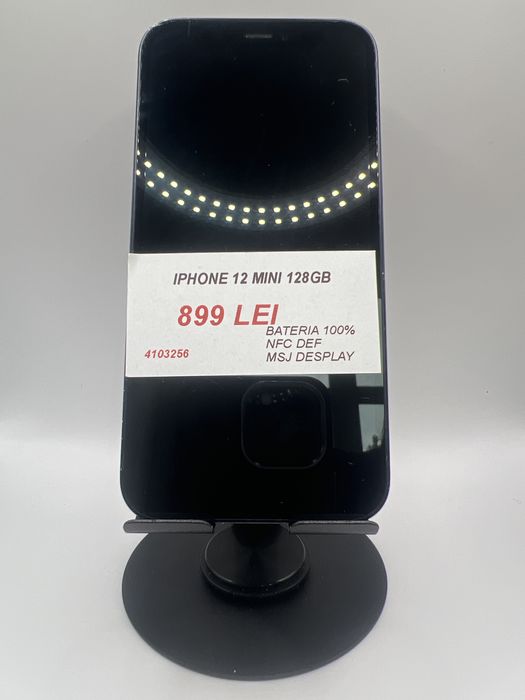 Iphone 12 Mini 128Gb, baterie 100%, NFC def, Amanet Lazar, 41032