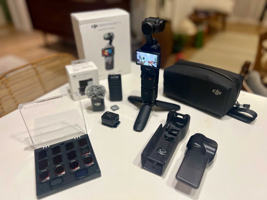DJI Osmo Pocket 3 Creator Combo + Set 14 filtre FREEWELL - ND/CPL/MIST