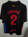 Tricou Cubarsi Barcelona away negru fotbal