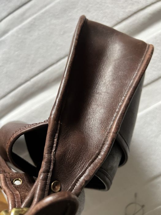 COACH оригинална кожена чанта